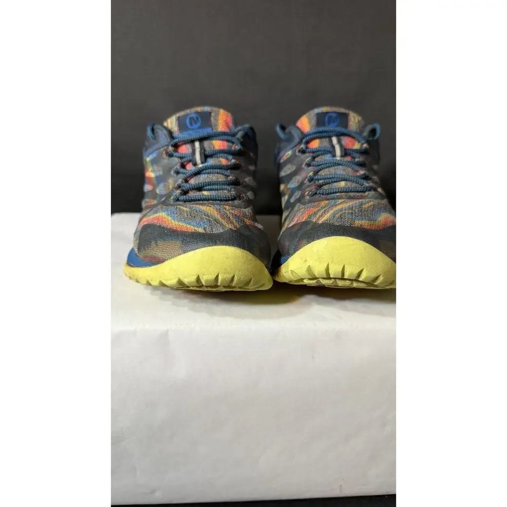 Merrell Antora 2 Rainbow Mountain Trail Shoes Womens's 9 Wide Vibram